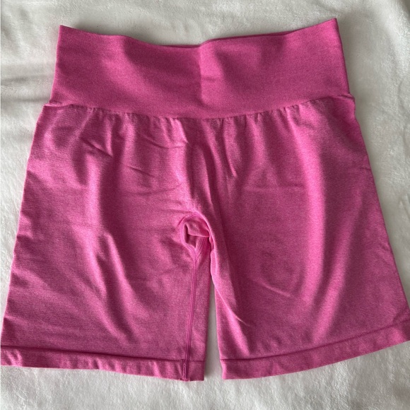 NVGTN Pants - NVGTN Pink Bike Shorts High Waist Seamless